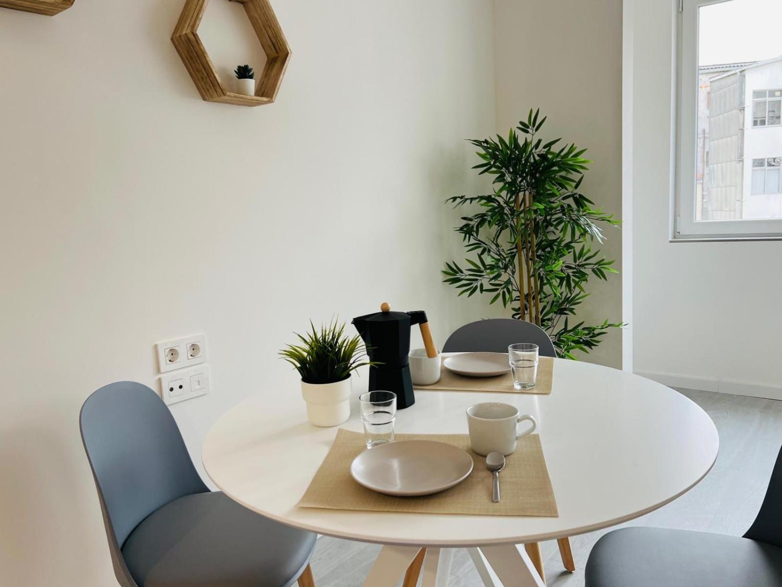 Apartamento En Ferrol Bagian luar foto